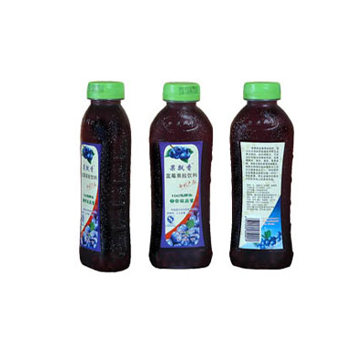 400ml-塑料瓶蓝莓果粒饮料