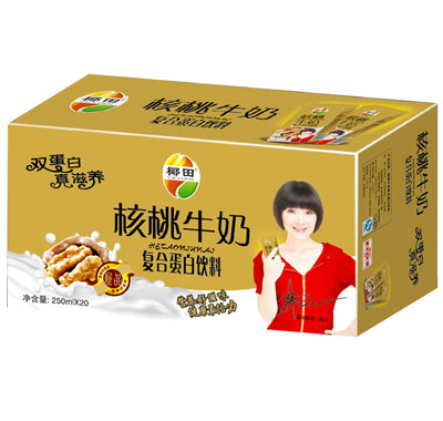 核桃牛奶