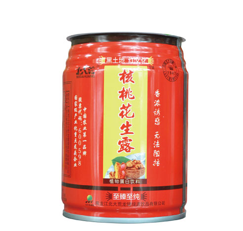 北大荒臻品核桃花生露240ml