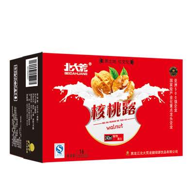北大荒臻品核桃露240mlx16